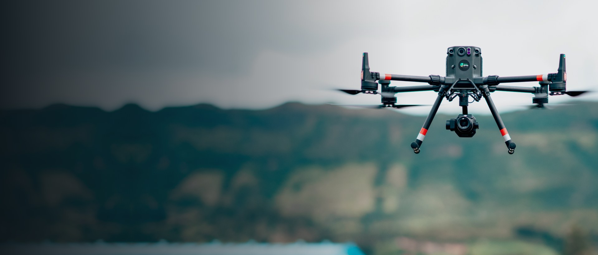 Drone de SetiaGroup en vuelo
